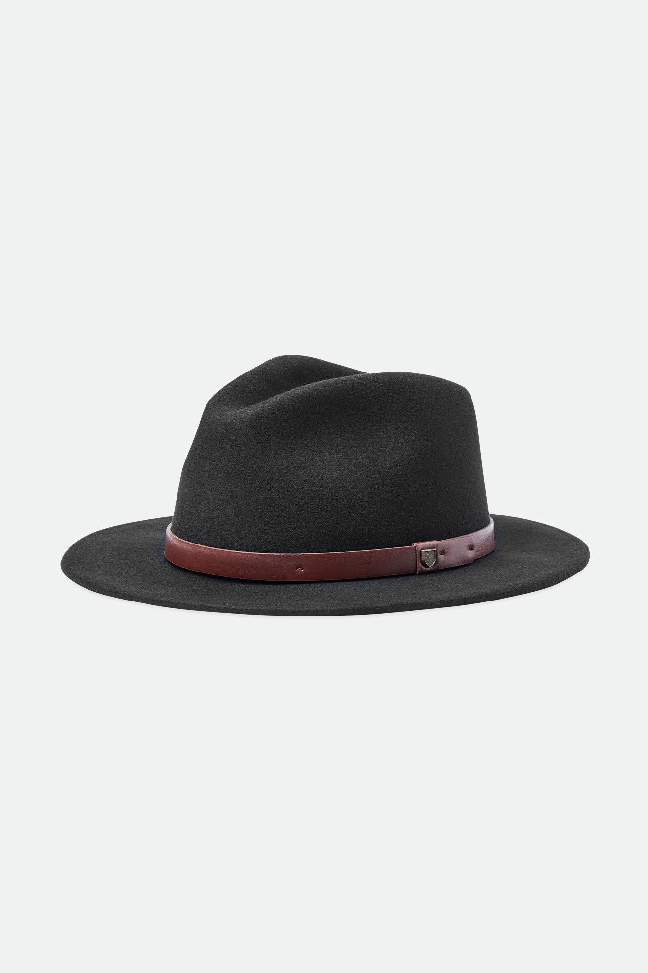 Dámské Fedoras Brixton Messer Fedora Černé | HCN760145