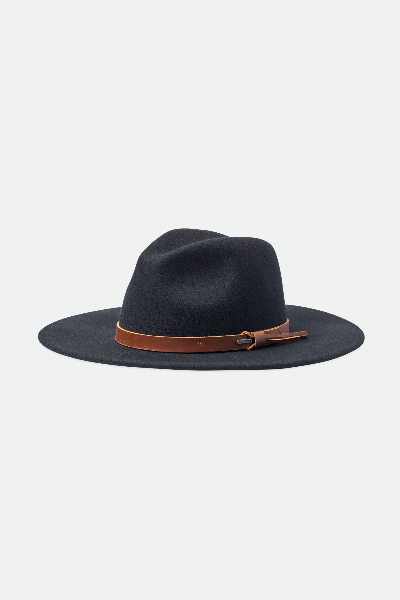 Dámské Klobouky Brixton Field Proper Hat Černé | LTV403682