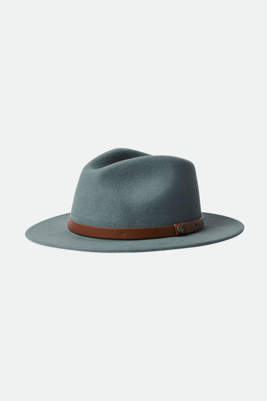 Pánské Fedoras Brixton Messer Blankyt | YNU762830