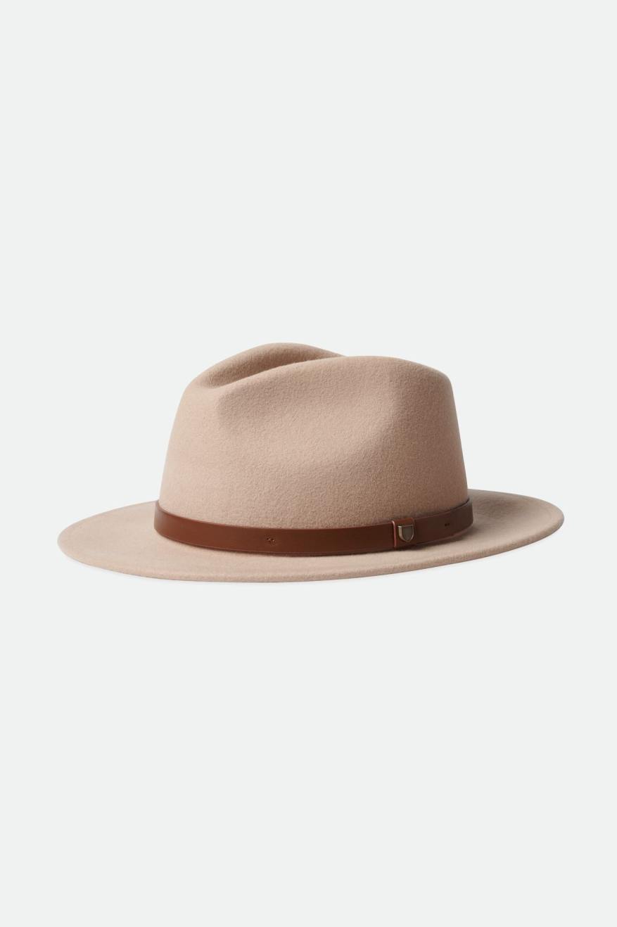 Pánské Fedoras Brixton Messer Světle Zelene | DSI648713