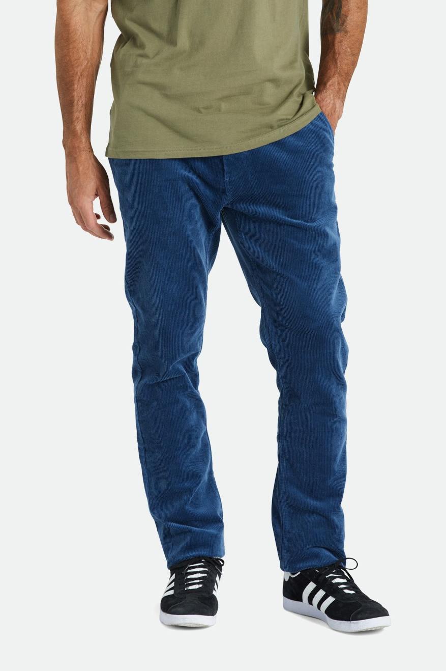 Pánské Kalhoty Brixton Choice Chino Regular Blankyt | VEO065793