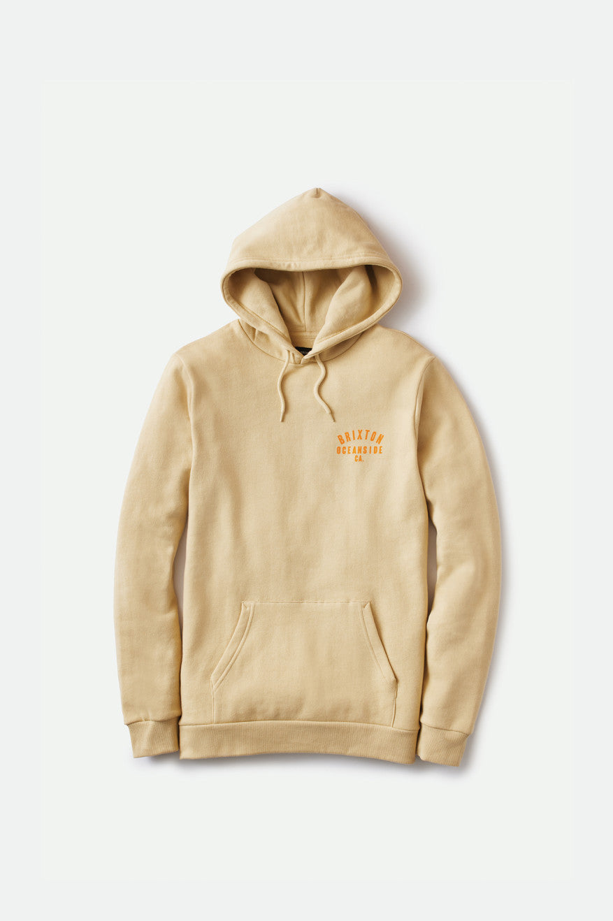 Pánské Mikiny S Kapucí Brixton Woodburn Oceanside Fleece Oranžové | ENV406273