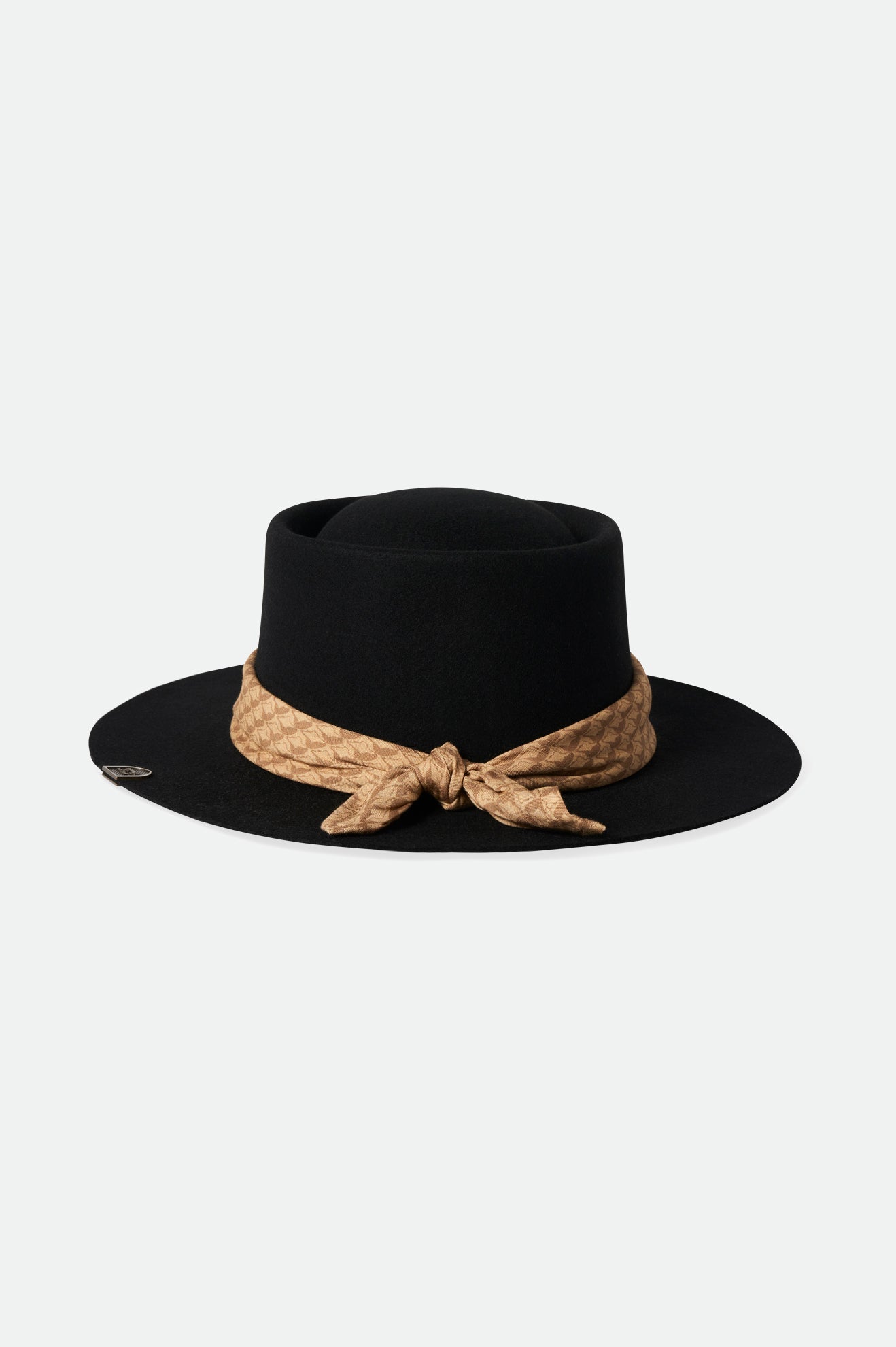 Dámské Fedoras Brixton Fender Jaguar Contour Fedora Černé | PRL506478