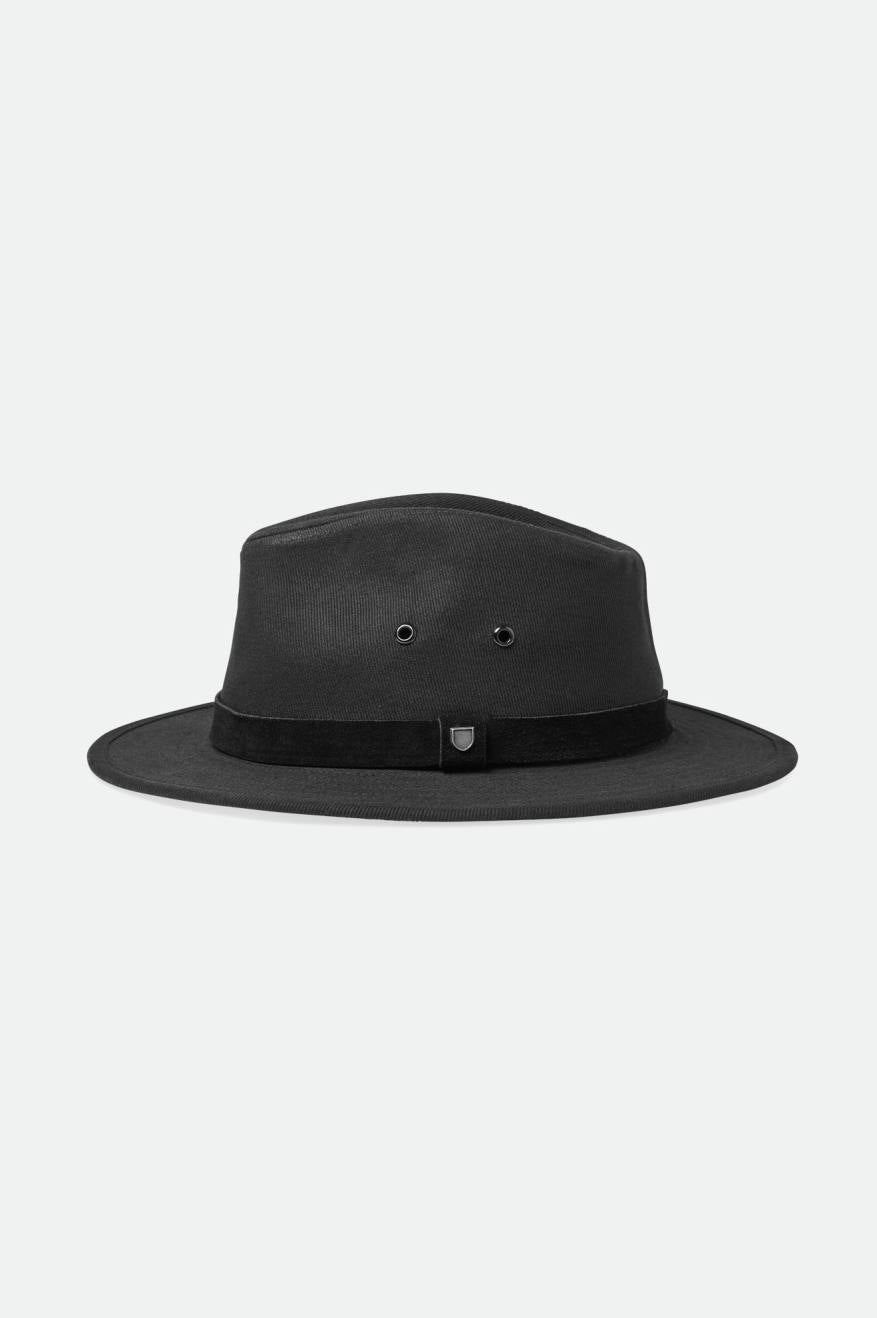 Dámské Fedoras Brixton Messer Utility Adventure Fedora Černé | GXN760241