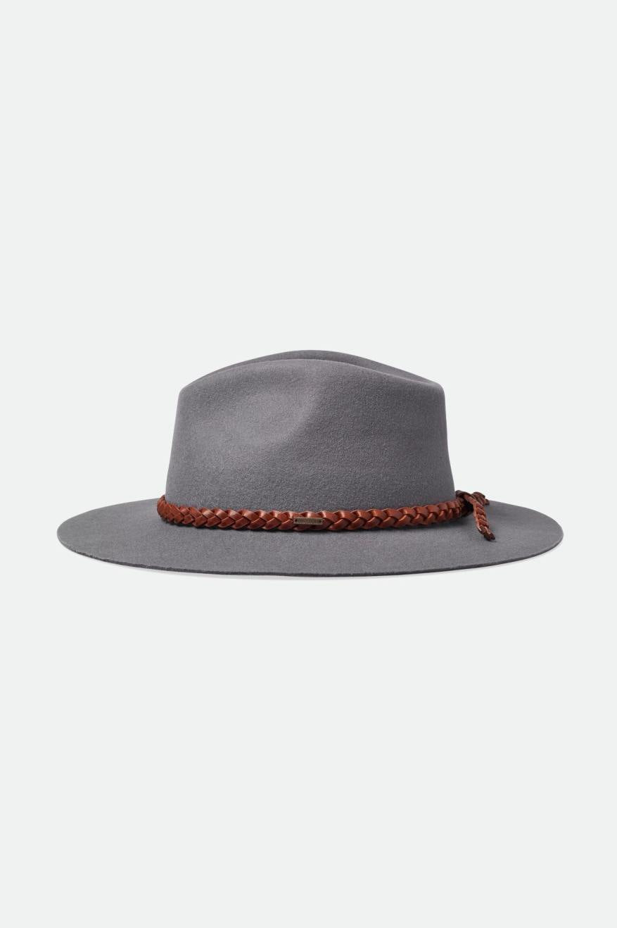 Dámské Fedoras Brixton Messer Western Fedora Šedé | HXK275104