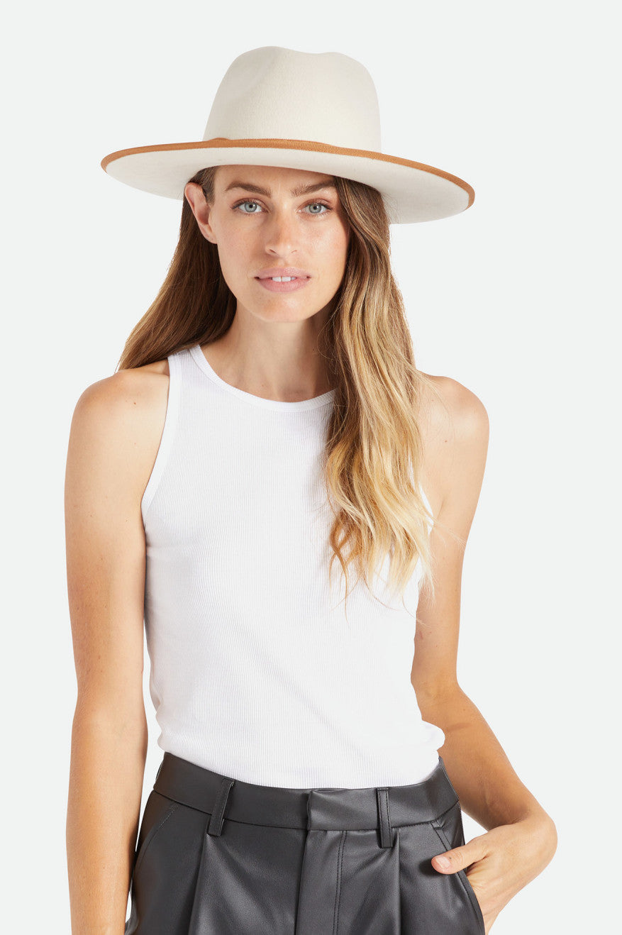 Dámské Fedoras Brixton Reno Fedora Bílé | YNP102834