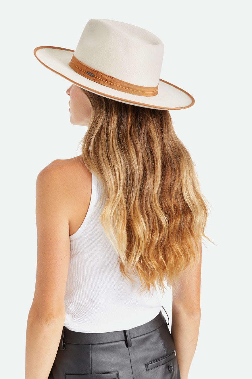 Dámské Fedoras Brixton Reno Fedora Bílé | YNP102834