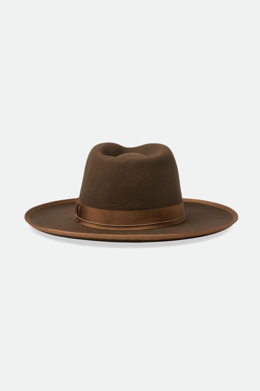 Dámské Fedoras Brixton Reno Fedora Hnědé | ORP369145