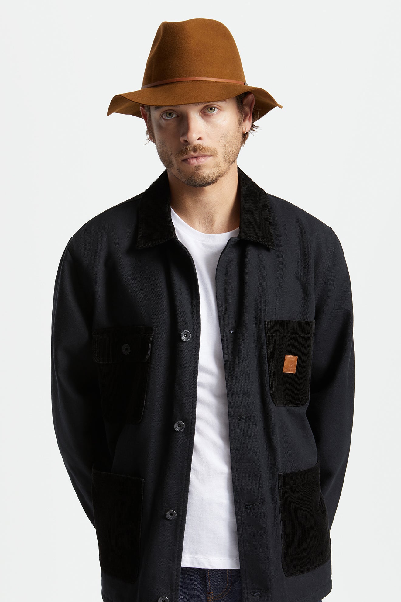 Dámské Fedoras Brixton Wesley Packable Fedora Káva | RPC147560