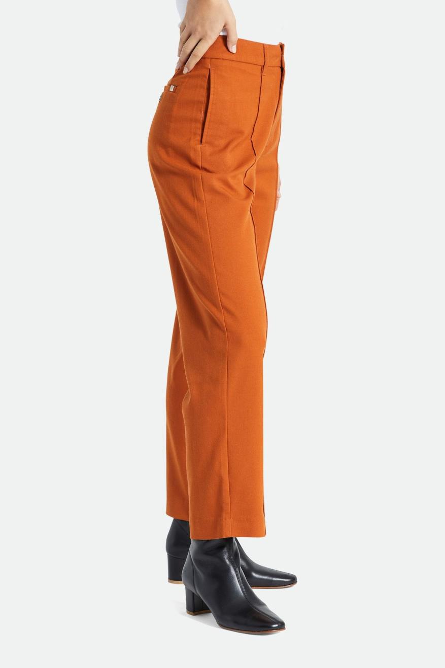 Dámské Kalhoty Brixton Retro Trouser Oranžové | HKY896451