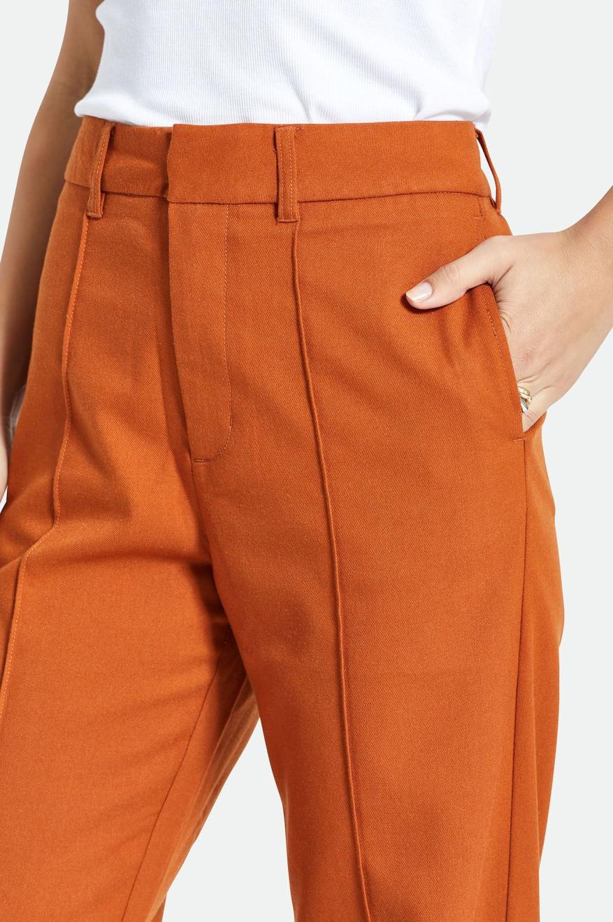 Dámské Kalhoty Brixton Retro Trouser Oranžové | HKY896451