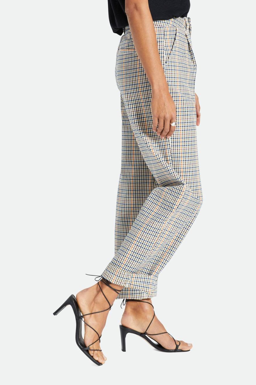 Dámské Kalhoty Brixton Victory Trouser Bílé | ADQ693821