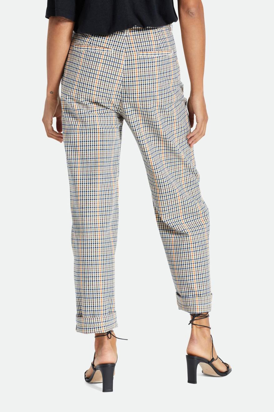 Dámské Kalhoty Brixton Victory Trouser Bílé | ADQ693821