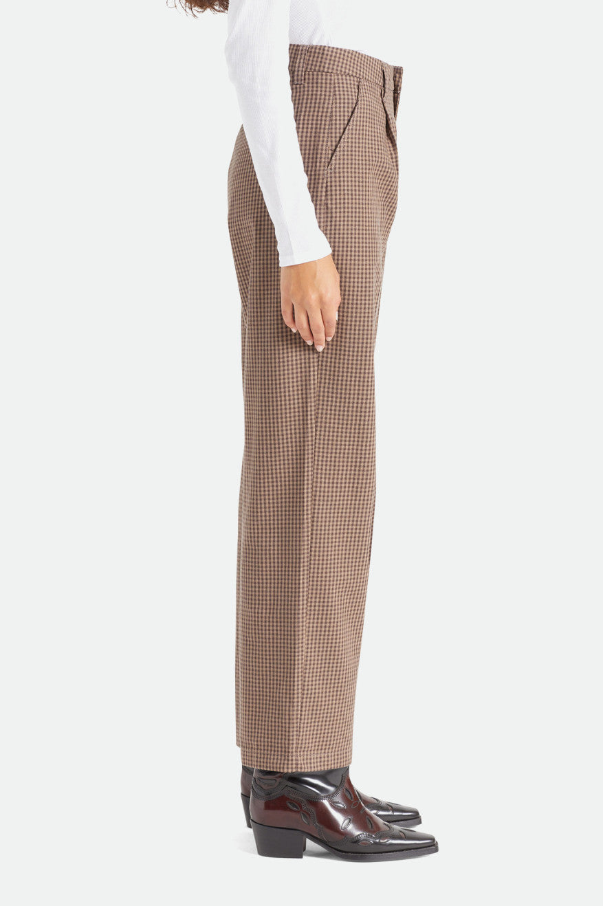 Dámské Kalhoty Brixton Victory Trouser Tmavě Zelene | OGS384210