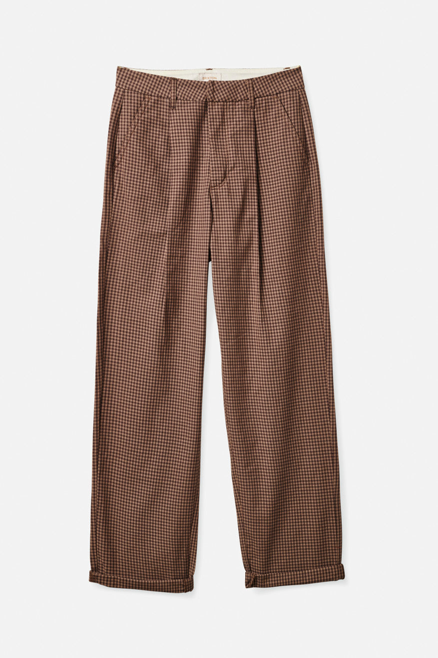 Dámské Kalhoty Brixton Victory Trouser Tmavě Zelene | OGS384210