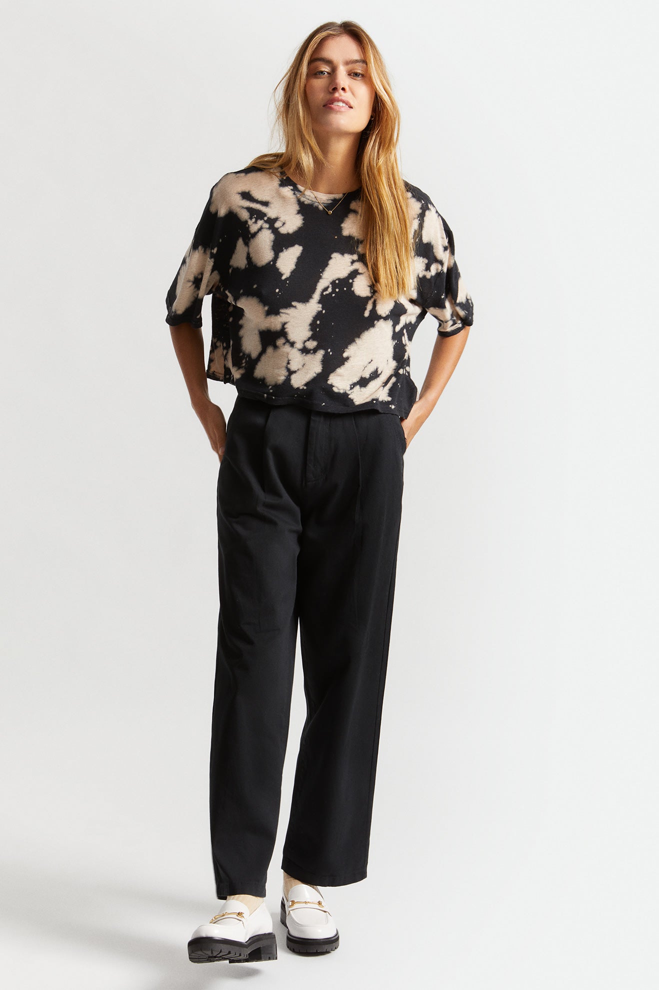 Dámské Kalhoty Brixton Victory Trouser Černé | JGC184372