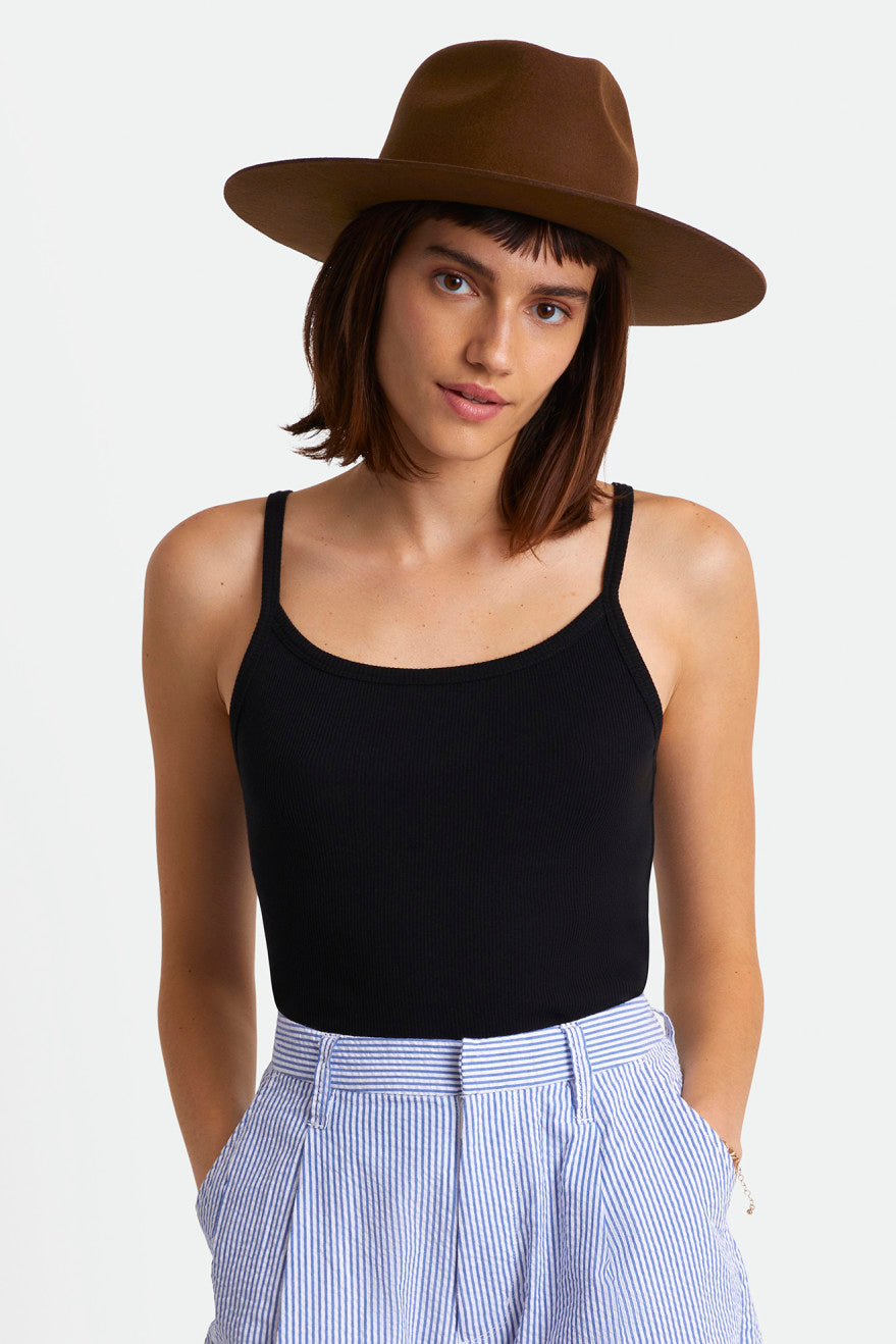 Dámské Klobouky Brixton Cohen Cowboy Hat Káva | GCP805196