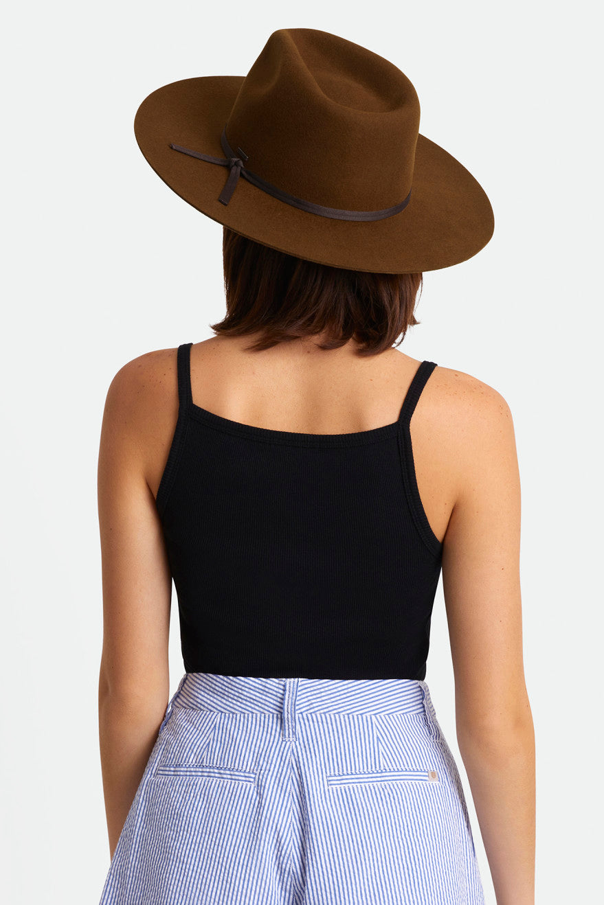 Dámské Klobouky Brixton Cohen Cowboy Hat Káva | GCP805196