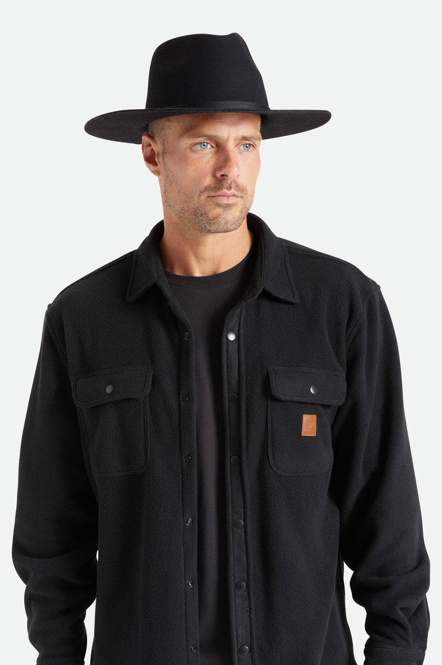 Dámské Klobouky Brixton Cohen Cowboy Hat Černé | OFM452987