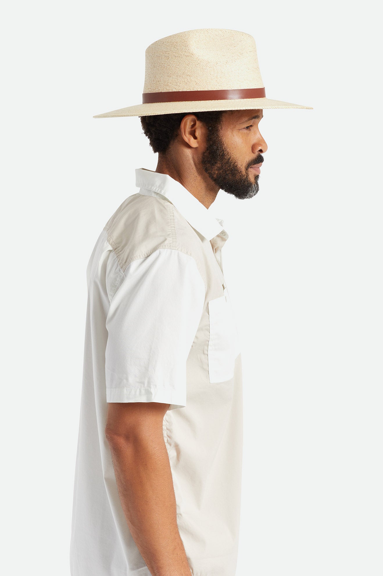 Dámské Klobouky Brixton Field Proper Straw Hat Béžový | TOA245036