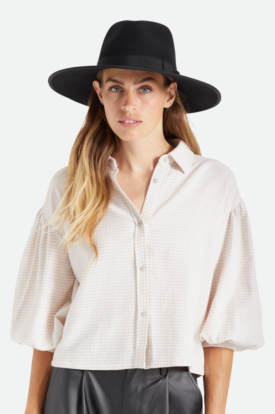 Dámské Klobouky Brixton Jo Rancher Hat Černé | JTK523896