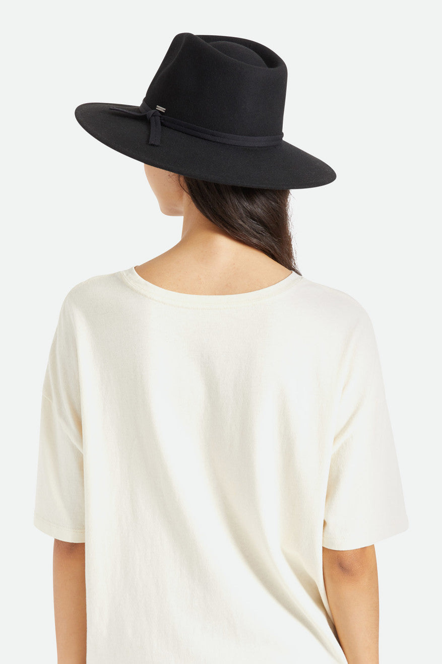 Dámské Klobouky Brixton Joanna Felt Packable Hat Černé | SBK924173