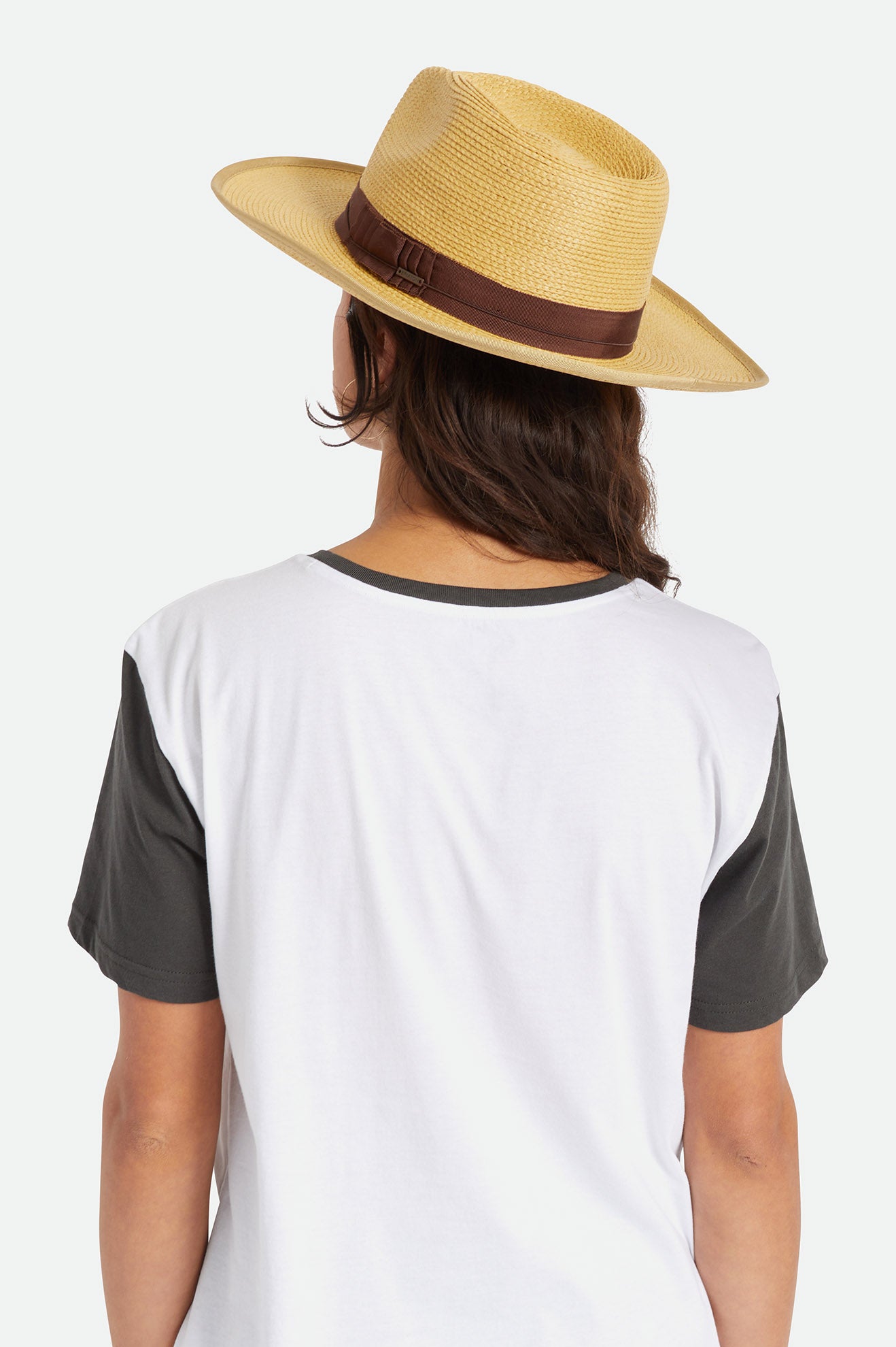 Dámské Klobouky Brixton Reno Straw Hat Hnědé | ESR072519