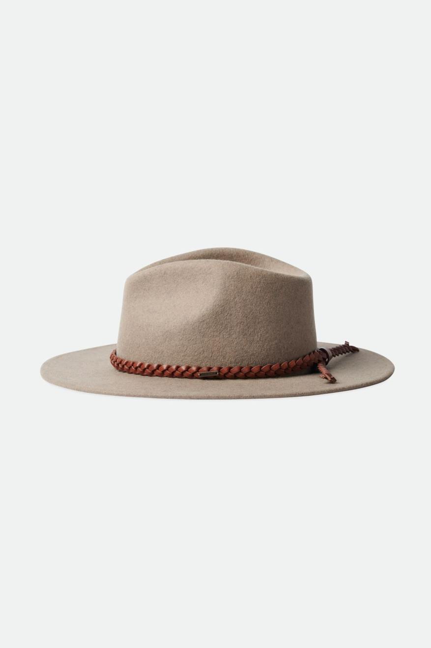 Pánské Fedoras Brixton Messer Western Béžový | GDW320964