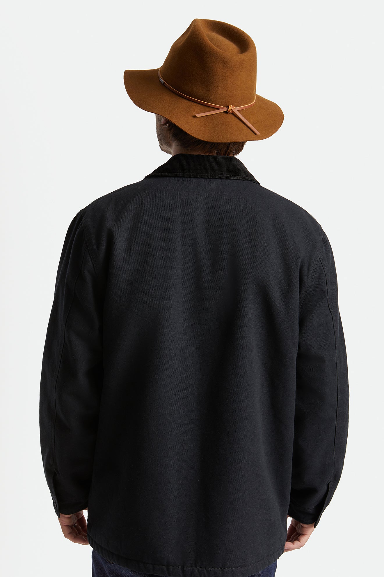 Pánské Fedoras Brixton Wesley Packable Káva | YHK923786