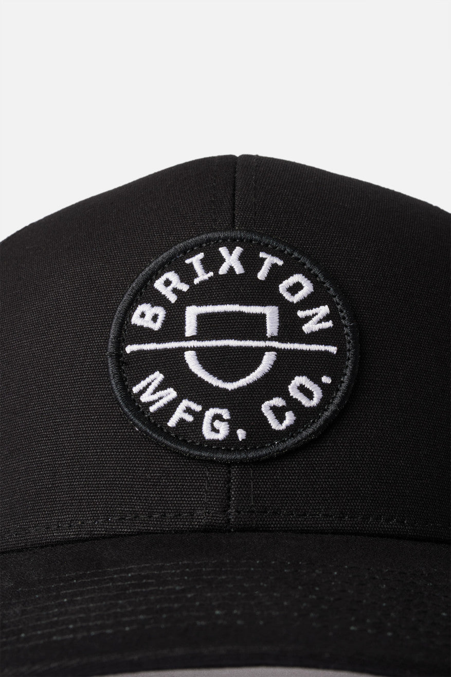 Pánské Čepice Brixton Crest NetPlus MP Trucker Hat Černé | HCJ912435