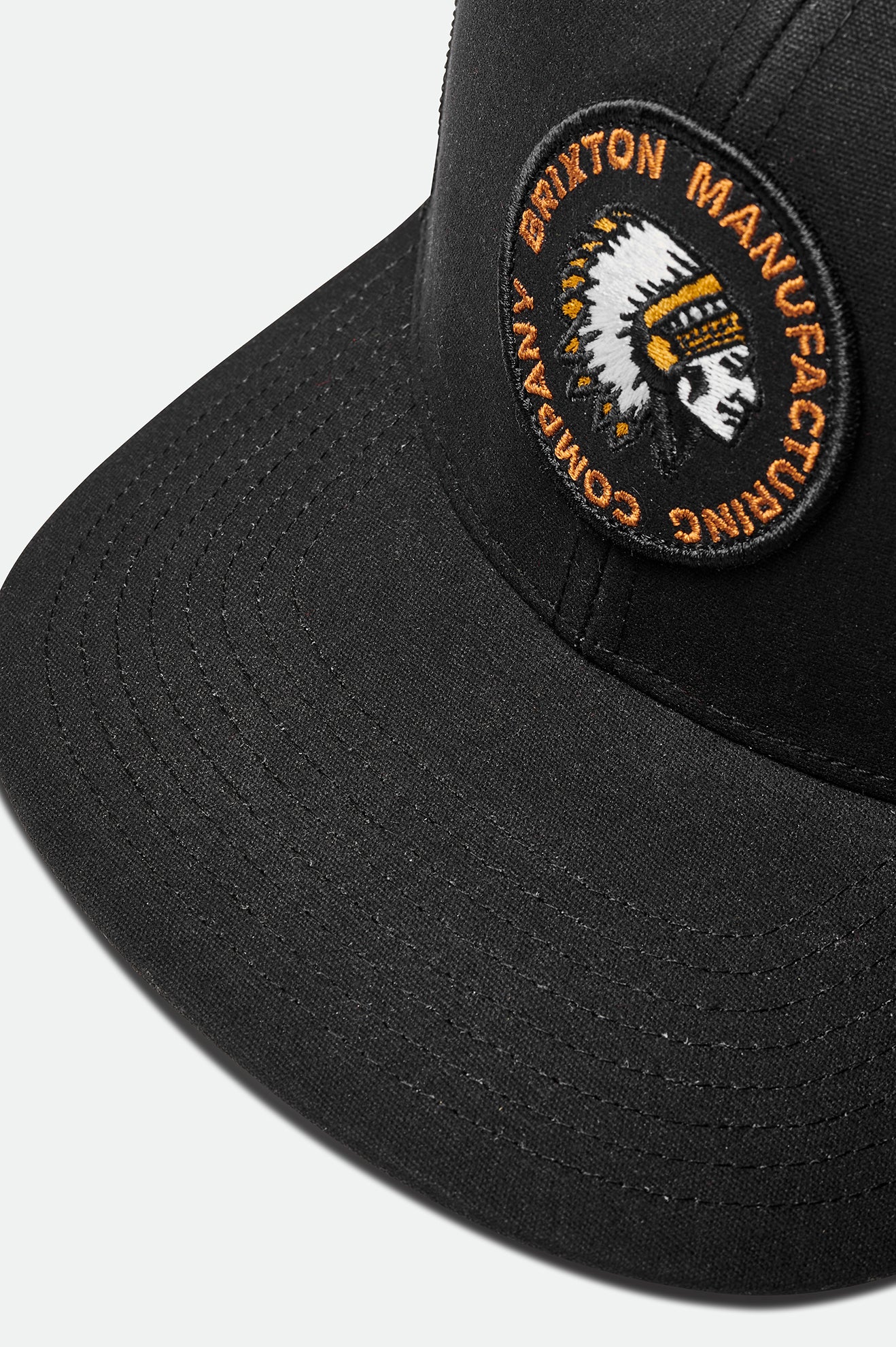 Pánské Čepice Brixton Rival Stamp NetPlus MP Trucker Hat Černé | TRQ217589