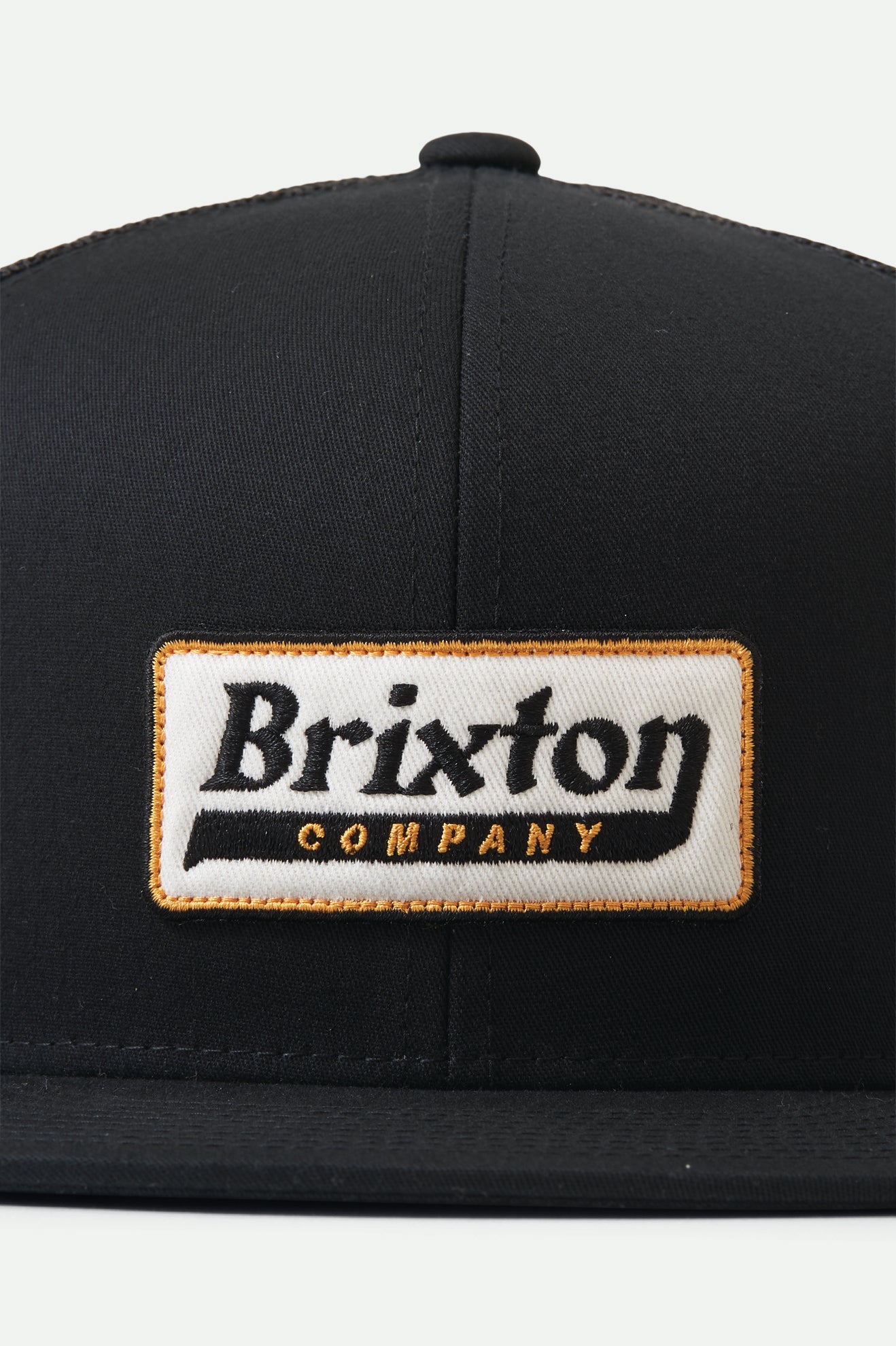 Pánské Čepice Brixton Steadfast HP Mesh Cap Černé | NFI154097