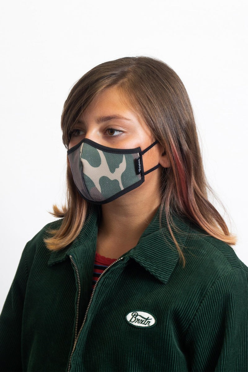 Unisex Maska Brixton Youth Antimicrobial Maskáčové | JYW730425